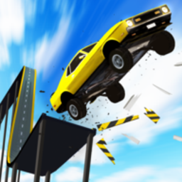 终极赛车跳跃坡道小游戏(ramp car jumping)