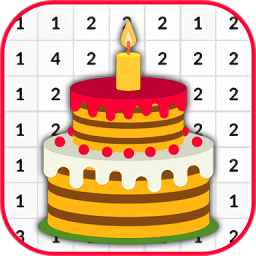 生日蛋糕涂色游戏