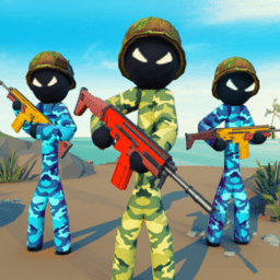 火柴人士兵射击中文版